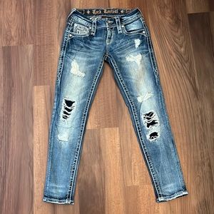 Rock revival ankle skinny size 23